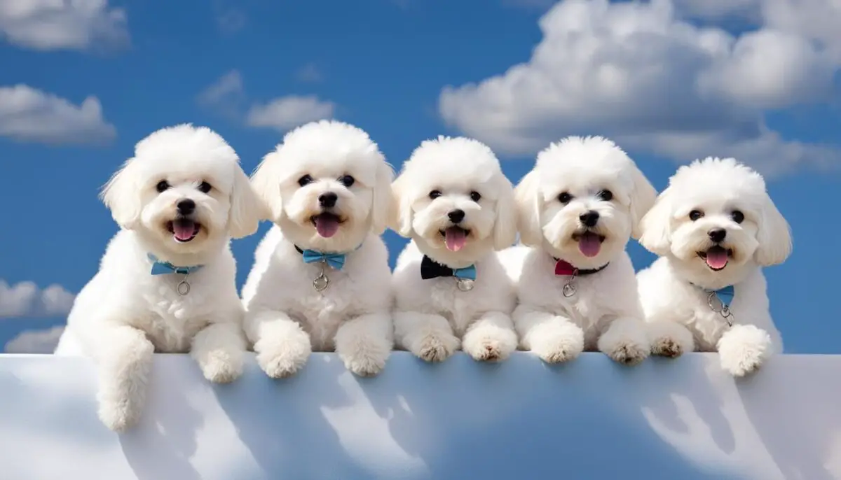 White dog names for Bichon Frises