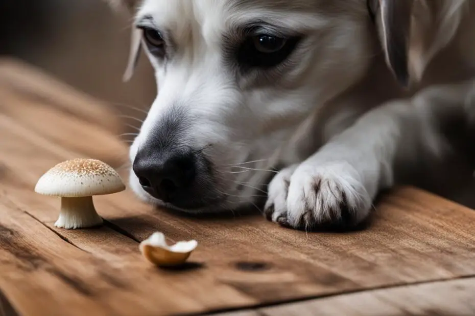 can dogs eat white mushrooms