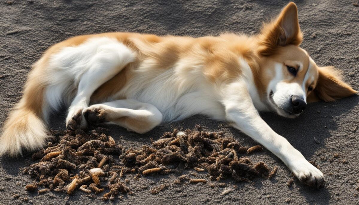 symptoms of worms in dogs