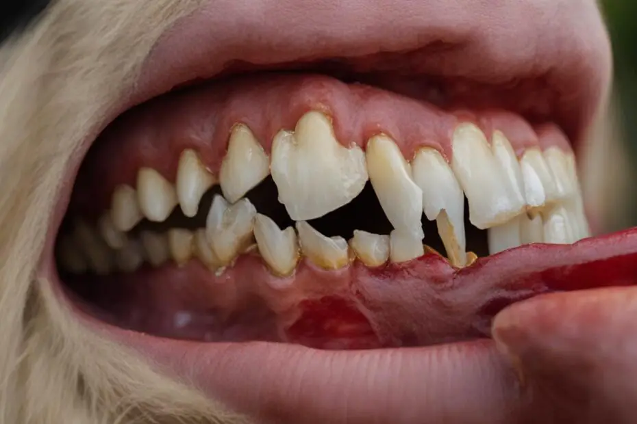broken teeth in dogs