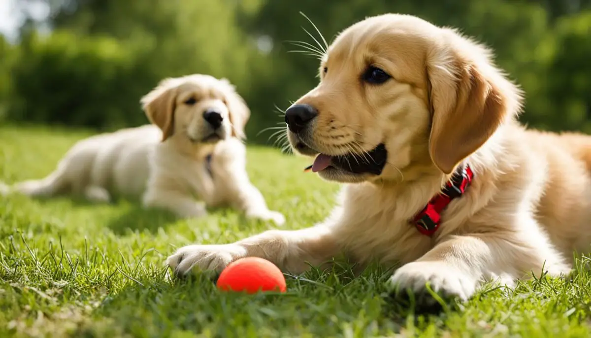 training a golden retriever puppy