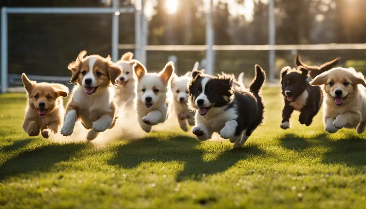 exercise for puppies