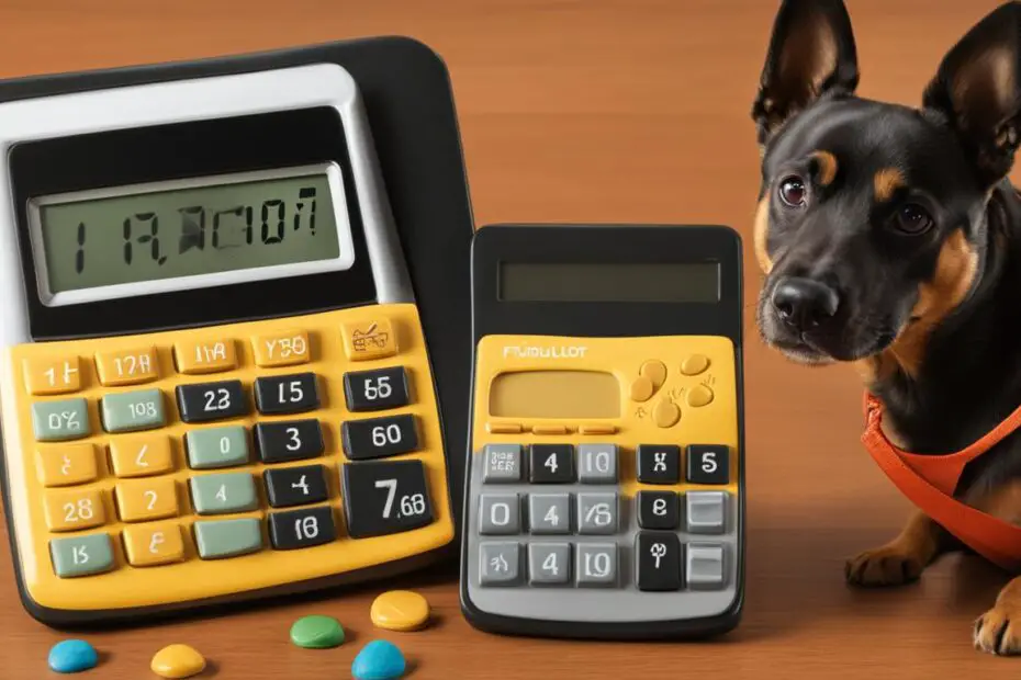 how much exercise does my dog need calculator