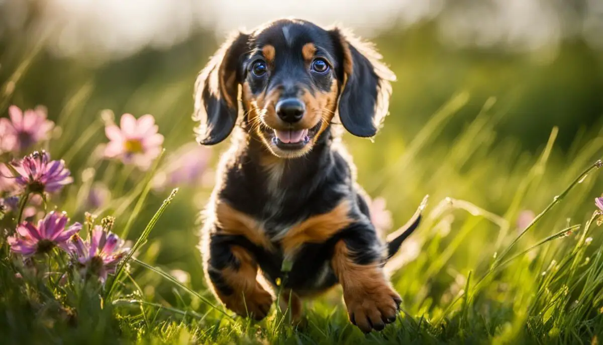 merle dachshund puppy