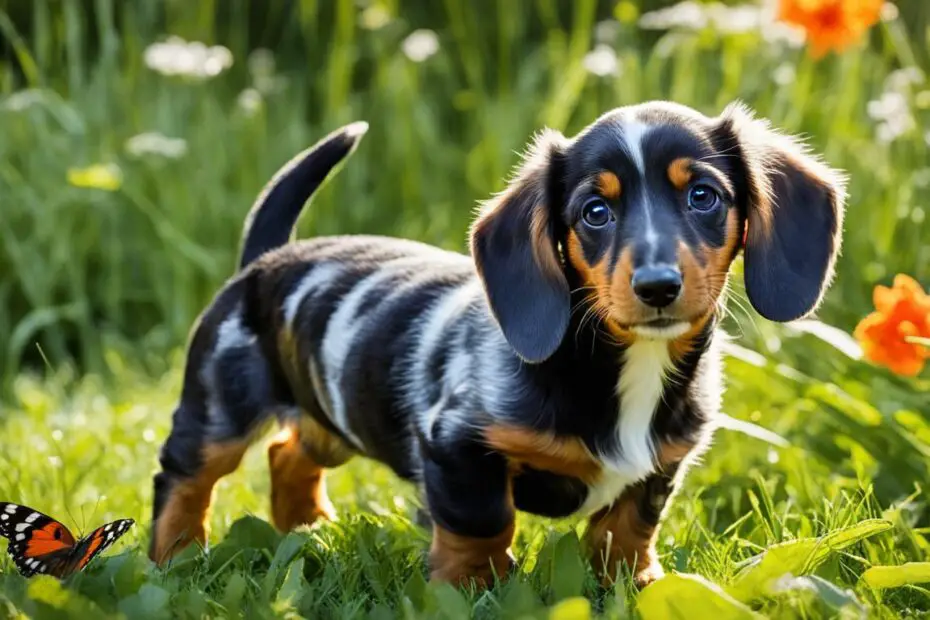 merle dachshund puppy