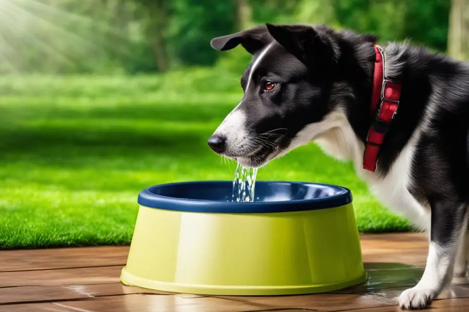 no spill water bowl for dogs