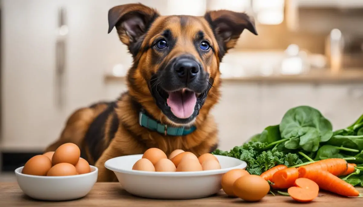 benefits of raw eggs for puppies