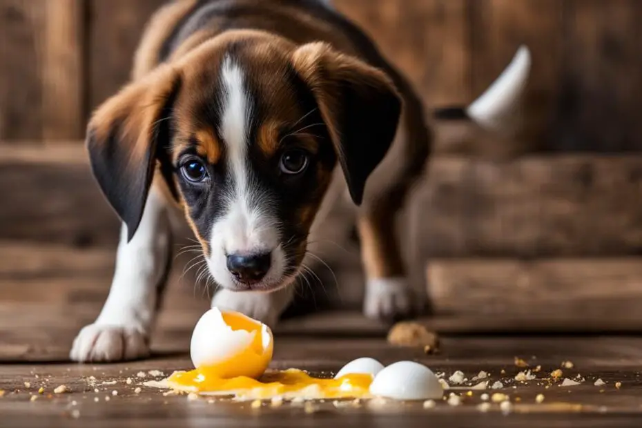 can puppys eat raw egg